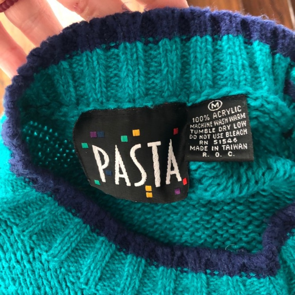 Vintage 80s 90s Rad Ski Sweater * - Picture 7 of 7